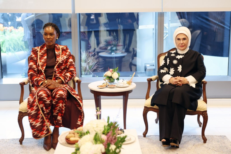 Emine Erdoğan ABD'de ikili görüşmeler gerçekleştirdi